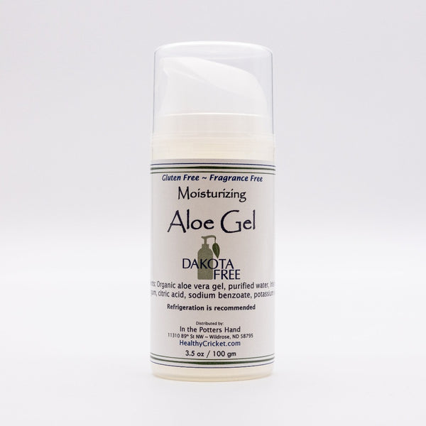 Dakota Free Pure Aloe Gel in 3.5 oz Airless Pump – Healthy Cricket