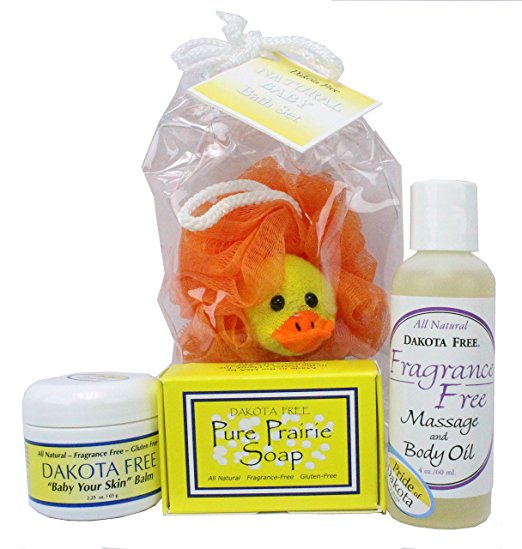 Dakota Free Natural Baby Bath Set Healthy Cricket
